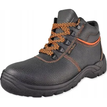 Pracovní obuv Pracovní kotníkové boty s ocelovou špičkou S3, velikost 43