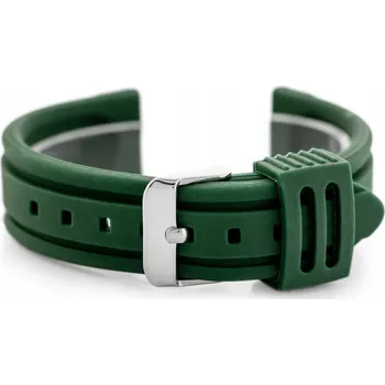 Řemínek na hodinky Gumový řemínek k hodinkám U09 - zelený - 22 mm