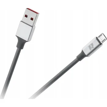 Datový kabel Kabel Rebel USB - microUSB typ B, 1 m, černý
