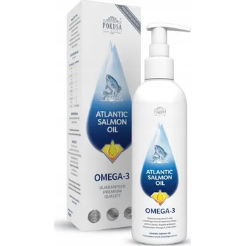 Pokusa Lososový olej Atlantic Salmon Oil 1000 ml - olej pro psy a kočky