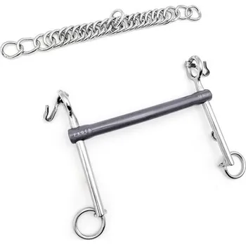 Udidlo pro koně FAGER Udidlo pákové nelomené Titanium Victoria Fager, délka ramen 5 cm 12,5 cm