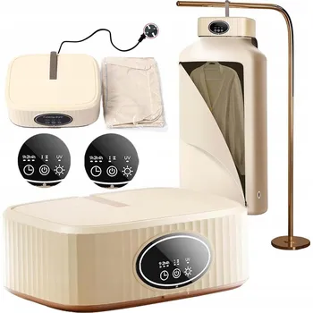 Sušák na prádlo ELEKTRICKÝ SUŠÁK NA PRÁDLO RYCHLESCHNOUCÍ CYKLUS SUŠENÍ 360° ČASOVAČ 600W