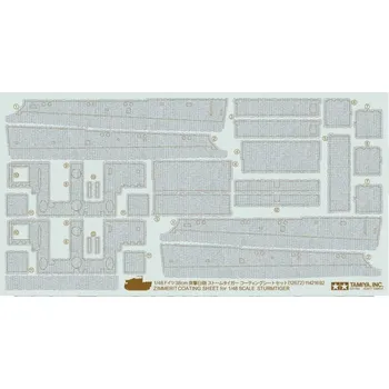 Plastikový model 1/48 Zimmerit Sturmtiger 32591 Tamiya 12672