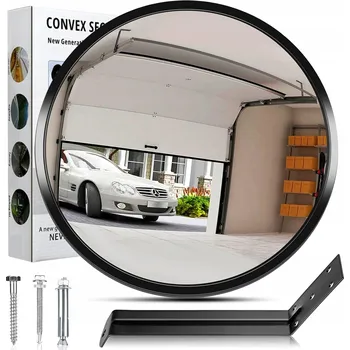 Zrcadlo ZRCADLO DOPRAVNÍ ZRCADLO S DRŽÁKEM NEROZBITNÉ SFERICKÉ OBCHODNÍ 30cm 300mm