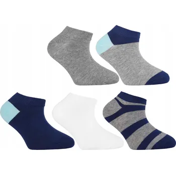 Dámské ponožky PONOŽKY PONOŽKY KOTNÍKOVÉ PONOŽKY SMĚSI MORAJ PONOŽKY 27-30 5 KS