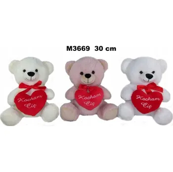 plyšák Medvídek Miluji tě 30 cm Valentýn
