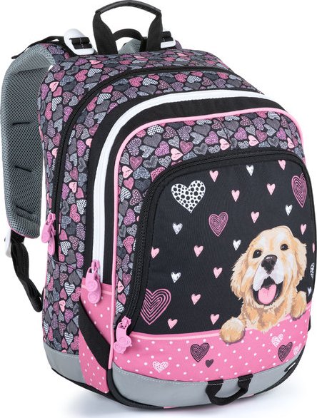 Školní batoh BagMaster Alfa 21 A - Pes