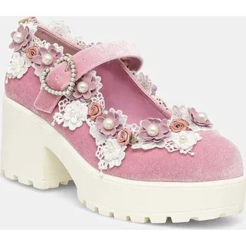 Dámské lodičky Lodičky Koi Footwear Tira Pink Mary Janes ‘Fairy Powder Edition’ ND106 růžová 30X, EUR 39