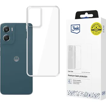 Pouzdro na mobilní telefon 3mk – průhledné pouzdro – Motorola Moto G06 / Moto G06 Power – transparentní