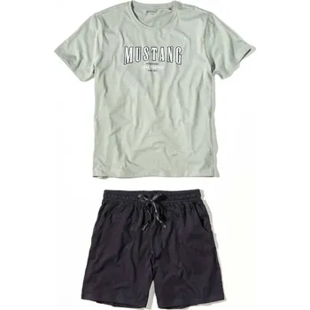 Pánské oblečení Pánské pyžamo krátké Clark vel.XL - Mustang