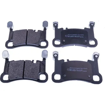 Brzdová destička Sada brzdových destiček, vždy 4 kusy v sadě DENCKERMANN B111659