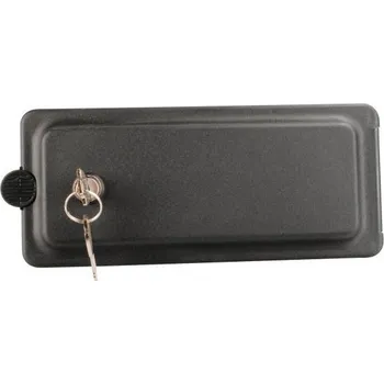 Pouzdro pro přívodní klapku Reich se zámkem černé