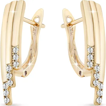 Šperk Biju Pozlacené náušnice 1002309