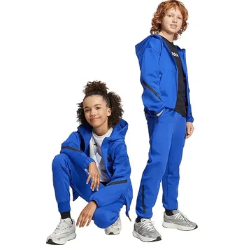 Chlapecká mikina Dětská mikina adidas KA0668 modrá 57X, vel. 128