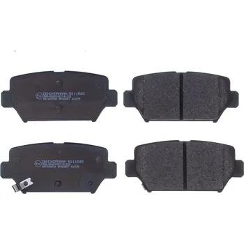 Brzdová destička Sada brzdových destiček, vždy 4 kusy v sadě DENCKERMANN B111645