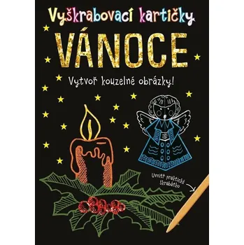 vyškrabávací obrázek CPRESS Vyškrabovací kartičky Vánoce