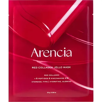 Pleťová maska Arencia – Red Collagen Jello Mask – Hydrogelová maska s kolagenem a peptidy – 1 ks