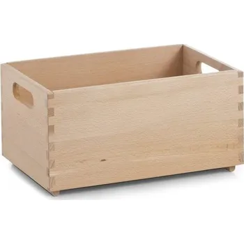 Úložný box Dřevěná úložná bedýnka Zeller