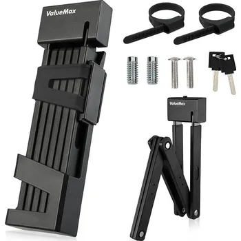 Zámek na kolo Zámek ValueMax černý s držákem