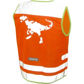 Pánská vesta WOWOW Dětská reflexní vesta NUTTY JACKET S ORANŽOVÁ