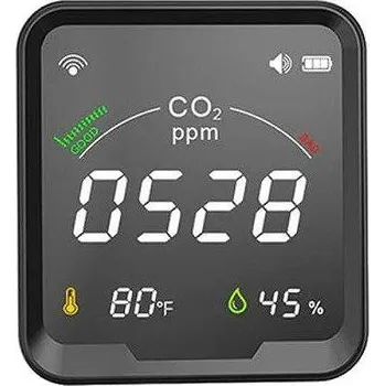 Detektor CO MOES Smart CO2 + Temperature-Humidity, WiFi