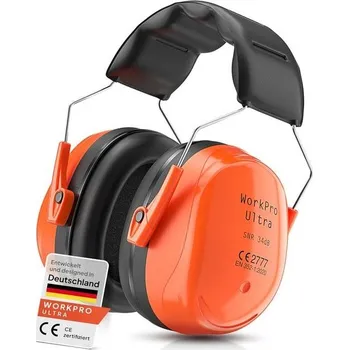 Senner® WorkPro Ultra | Ochrana sluchu pro práci i volný čas – Nastavitelné chrániče sluchu –