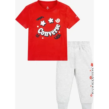 Converse CNVB SQUIGGLE S/S TEE + JOGGER 24M