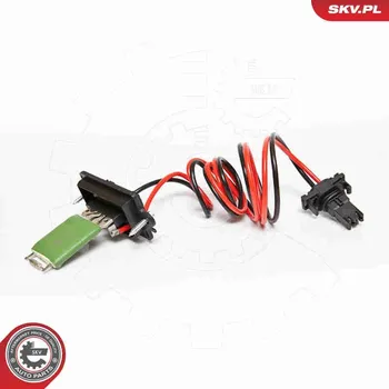 Řídící jednotka Odpor, vnitřní tlakový ventilátor ESEN SKV 95SKV046