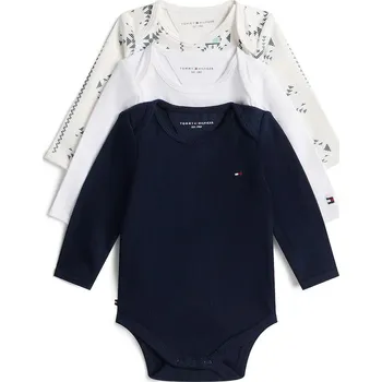 Kojenecký body Kojenecké body Tommy Hilfiger 3-pack KN0KN02198.PPY2 šedá 90X, vel. 74
