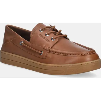 Dámské mokasíny Kožené mokasíny Michael Kors Aiden Slip On 42R6ADFS1L.230 hnědá 82X, EUR 43