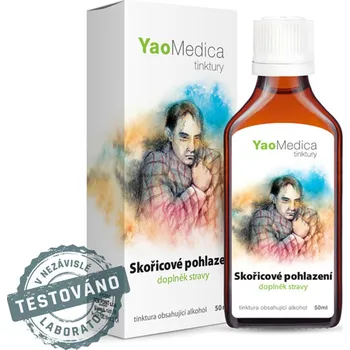 Vůně do bytu ❤️ YaoMedica TINKTURA 050 - Skořicové pohlazení | POČÁTKY NACHLAZENÍ | CHLAD + POCENÍ | 50 ml | AKCE:  ✅ od 2 ks  - 7 % až - 13 % SLEVA ❤️ 1100 kapek = 50 ml ❤️ YaoMedica® - KVALITNÍ Přírodní doplňky stravy, sirupy, tinktury, potraviny, veterinární přípra