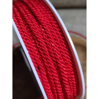 Šňůra kroucená Ø2,8 mm červená