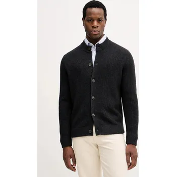 Dámské oblečení Kardigan s příměsí vlny Sisley 1OJHS500K šedá 90Y, vel. M