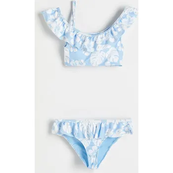 Reserved - Vzorované dvoudílné plavky - světle modrá - 2437U-50X - 2437U-50X-U13