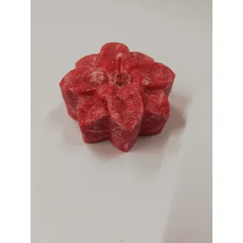 Svíčka Svíčka vonná z palmového vosku - květina 2 - malina, meloun