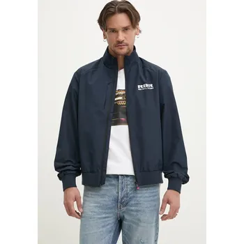 Pánská větrovka Bunda Red Bull Racing x Pepe Jeans MARINA WINDBREAKER RM400012 námořnická modř 59X, vel. L
