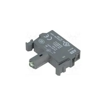 vypínač Podsvětlovací prvek 22mm Podsv LED čelní 24VAC Barva zelená