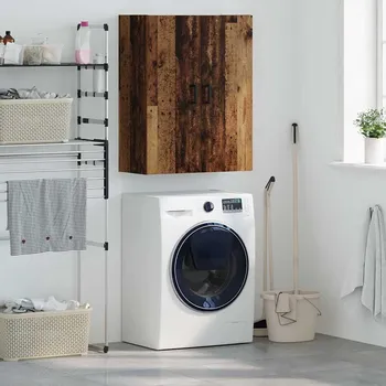 Nástěnná skříňka Staré dřevo 69,5 x 34 x 90 cm kompozitní dřevo