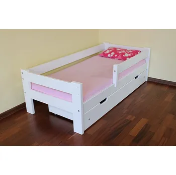 Dětská postel Dětská postel Adam Rozměr: 70x160, Odstín: Bílá krycí barva