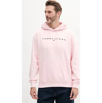 Dámská mikina Mikina Tommy Jeans DM0DM20746 růžová 03X, vel. XL