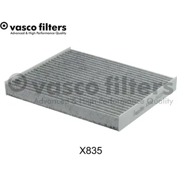 Kabinový filtr Filtr vzduchu v interiéru DAVID VASCO X835