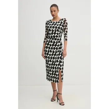 Dámské šaty Šaty DIANE VON FURSTENBERG DVFDL4S038 béžová 01X, vel. S