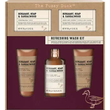 Baylis & Harding Dárková sada péče o tělo Bergamot, Konopí & Santalové dřevo 5 ks