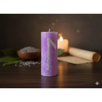 Svíčka Svíčka Laguz – Proud Intuice