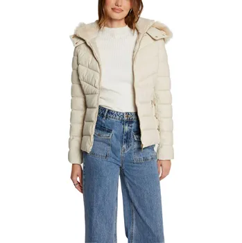 Dámská zimní prošívaná bunda Morgan De Toi Morgan De Toi modrá | krémová 3512322