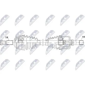 Hnací hřídel - poloosa NTY NPW-PE-129