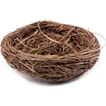 Proutěné hnízdo Ø11 cm - hnědá přírodní