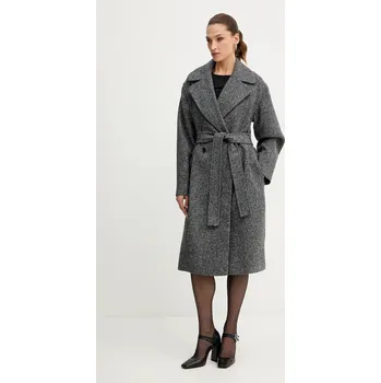 Dámský kabát Kabát s příměsí vlny Iceberg N011.3083 šedá 90X, vel. 40