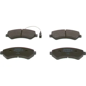 Brzdová destička Sada brzdových destiček, vždy 4 kusy v sadě BOSCH 0 986 494 109