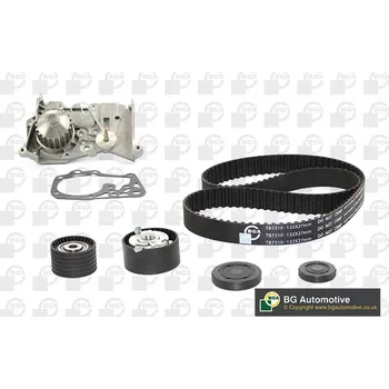 Vodní pumpa motoru Sada rozvodů - řemen s kladkami a vodní pumpa BGA TB7303CPK